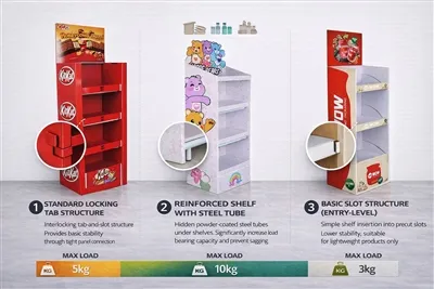 Comment améliorer la stabilité et la durabilité des présentoirs en carton ?